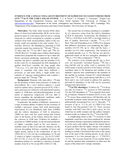 EVIDENCE FOR A SINGLE STELLAR ENVIRONMENT OF R