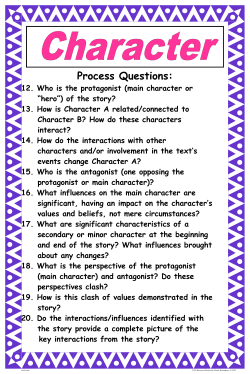 12. Who is the protagonist (main character or &ldquo;hero&rdquo;) of the story? 13