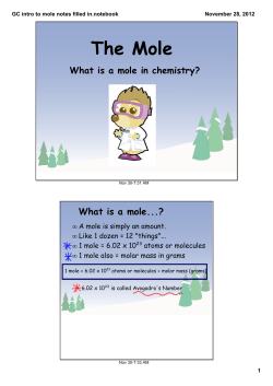 GC intro to mole notes filled in.notebook