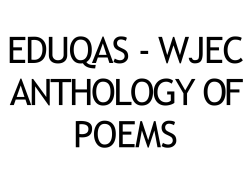 Anthology Poems - Halewood Academy