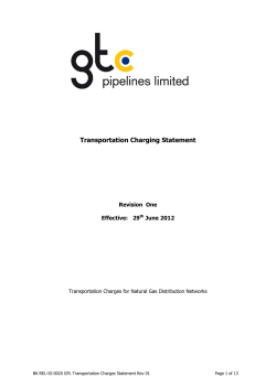 BK-REL-IG-0020 GPL Transportation Charges Statement