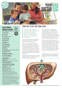 december 2015 - Glen Forrest Medical Centre