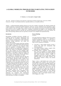 a global modeling program for co-rotating twin
