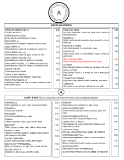 2.50 3.50 4.50 3.75 3.95 4.25 4.50 3.95 3.50 4.50 NIBBLES AND