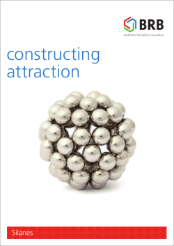 Silanes brochure - BRB International