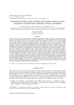 Towards ice-core-based synoptic reconstructions of west antarctic