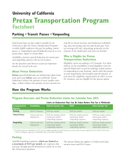 Pretax payroll deductions