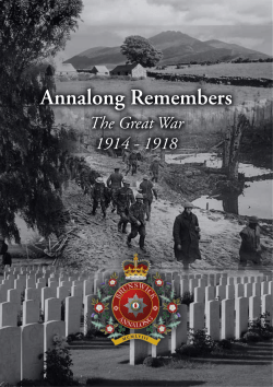 Annalong Remembers - Ulster Scots Community Network