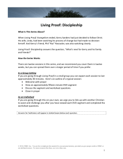 Living Proof Discipleship