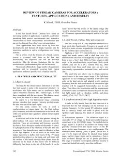 Review of Streak Cameras for Accelerators: Features, Applications