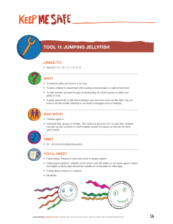 tool 1i: jumping jellyfish