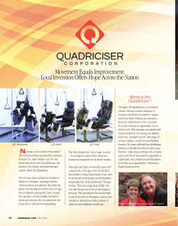 Movement Equals Improvement: Local Invention Offers Hope Across