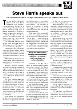 Steve Harris speaks out