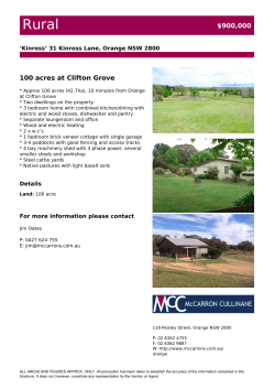 100 acres at Clifton Grove &mdash; McCarron Cullinane