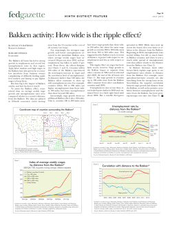 Bakken activity: How wide is the ripple effect?