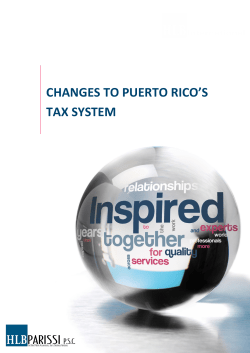 changes to puerto rico`s tax system