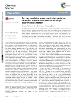 Enzyme-mediated single-nucleotide variation