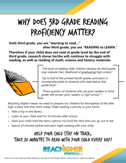 READING to LEARN