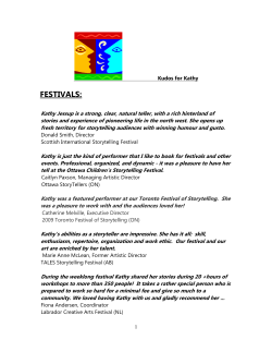 Kathy`s storytelling