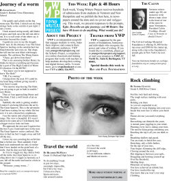 Journey of a worm Rock climbing Travel the world