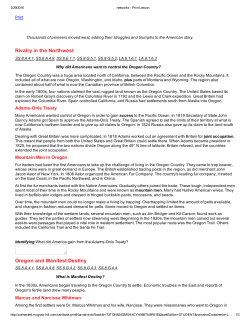 The Oregon_reading 1