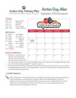 Action Day Allen - Action Day Primary Plus