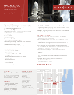 Grand Hyatt Brochure