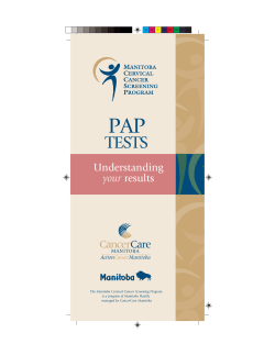 Pap Tests, Understanding Your Results (english)