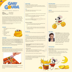 Contents Game Idea Preparation of the Game - Družabne