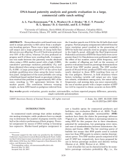 Full Text  - the American Society of Animal Science