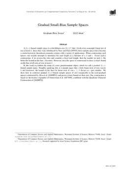 Gradual Small-Bias Sample Spaces