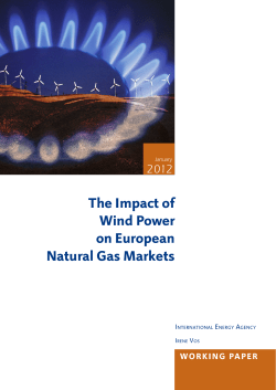 The Impact of Wind Power on European Natural Gas Markets