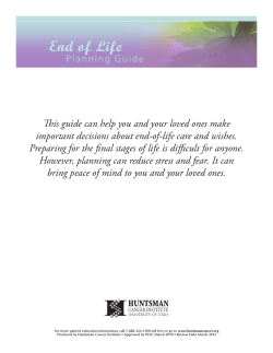 This guide can help you and your loved ones make important