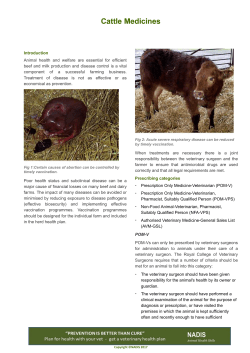 Cattle Medicines