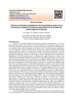 PDF - Journal of Global Biosciences