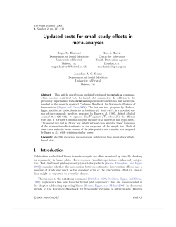The Stata Journal