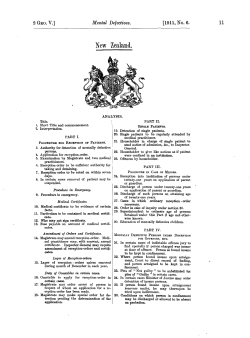 2 GEO V 1911 No 6 Mental Defectives