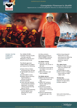 Complete Fireman`s Outfit