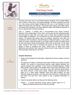 Each segment in this Webisode has its own