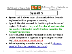 EE 2310 Lecture #12 - The University of Texas at Dallas