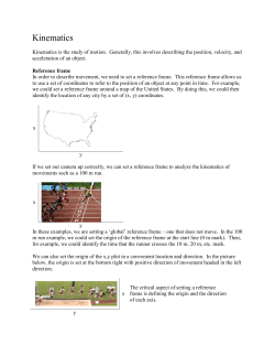 Kinematics