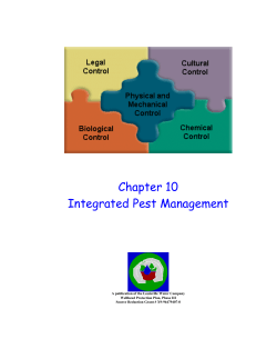 Chapter 10 Integrated Pest Management
