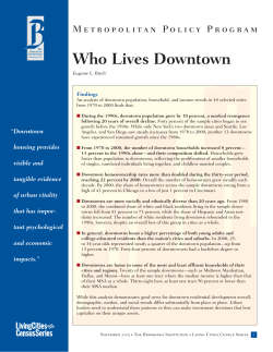 Lives Downtown - Midtown Detroit Inc.