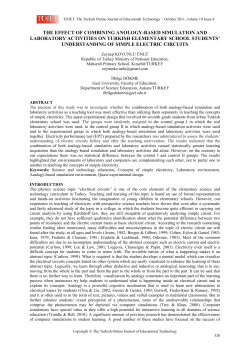 THE EFFECT OF COMBINING ANOLOGY