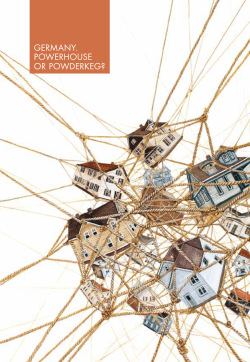 germany. powerhouse or powderkeg?