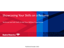 Showcasing Your Skills on a Resume