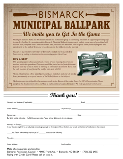 BiSMArCk Municipal Ballpark