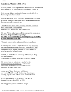 Kandinsky, Wassily (1866