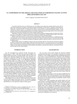 53. comparison of the origin and evolution