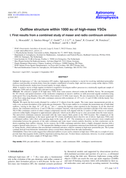 Outflow structure within 1000 au of high